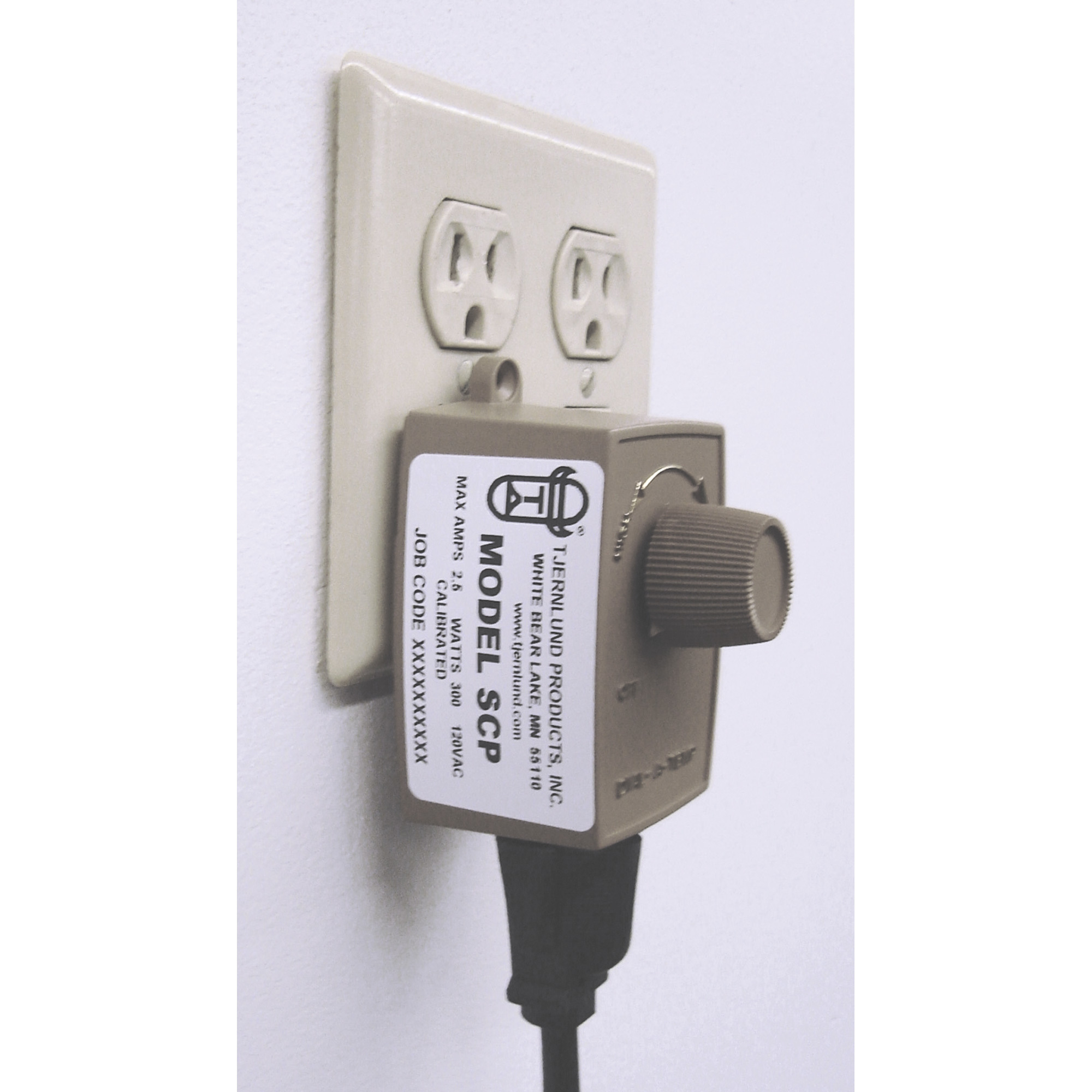 Tjernlund Plug-In Fan Speed Control, Model# SCP